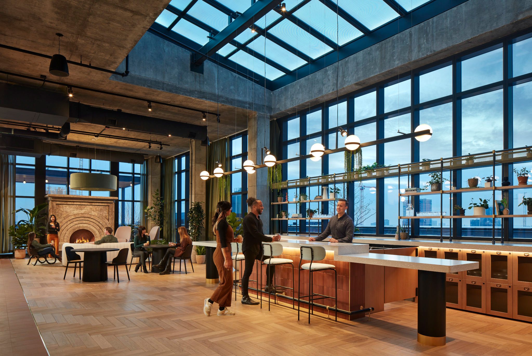 Office building common space